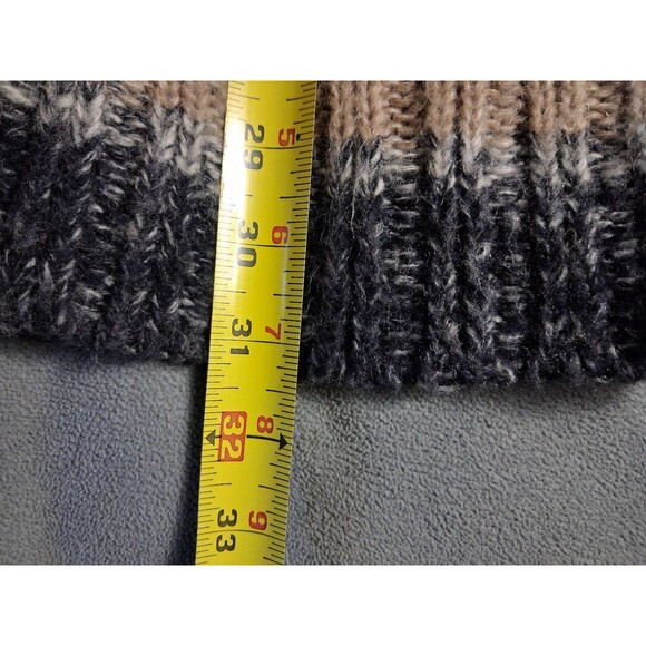 👚 Rachel Rachel Roy Women’s Knit Cardigan Sweater Multicolor Gray Tan Black M - Picture 11 of 12
